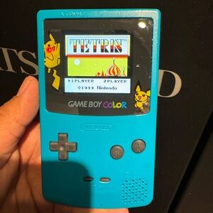Vintage Nintendo Game Boy Color IPS screen